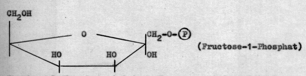 Fructose 1 phosphat Formel